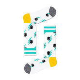 Happy Socks White Cotton Sock -   -  Happy Socks.